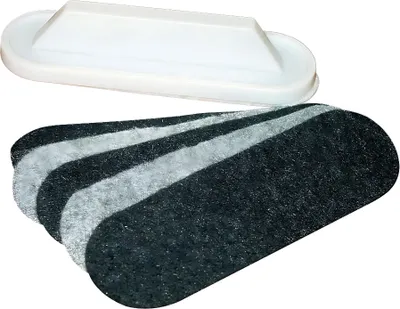 Produktbild von Tafelwischer U-Act!Line magnetisch oval weiß