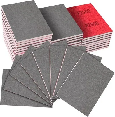 Productafbeelding van Schuursponzen Set Fijn Schuurpapier 32 Stuks 7x10 cm