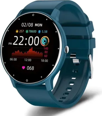 Zdjęcie produktu dla VitalPulse™ Watch Smartwatch zegarek fitness z pulsometrem, ciśnieniomierzem i czujnikiem snu: Czarny