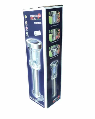 Obrázok produktu pre Záhradná solárna lampa Nerezová žirafa POWERplus