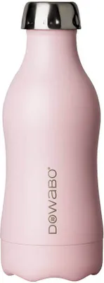 Produktbild von DOWABO Isolierflasche Edelstahl doppelwandig Flamingo 350 ml