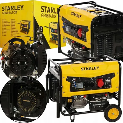 Obrázek produktu pro Generátor Stanley SG7500, 7,5 kW, benzínový