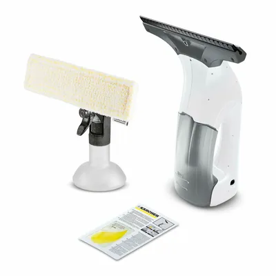 Zdjęcie produktu dla Kärcher WV 1 Plus, Czarny, Biały, 0,1 l, 28 cm, 54 dB, 60 m², 50 - 60 Hz