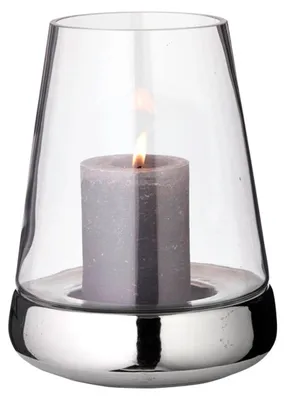Produktbild von EDZARD Windlicht Bora glatt H 28 cm