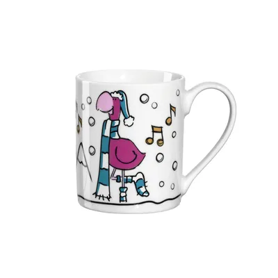 Produktbild von Leonardo Kindertasse Bambini Natale Flamingo