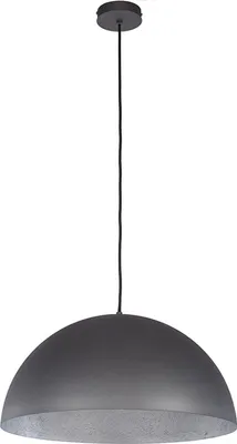 Produktbild von Hängelampe Küche Esstisch Ø 50 cm Grau Silber höhenverstellbar E27 Hängeleuchte