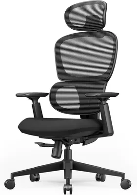 Immagine prodotto di Sedia da ufficio ergonomica con altezza regolabile
