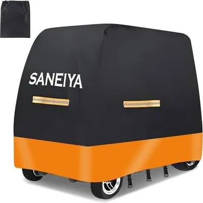 Produktbild von Famanu Scooterhaube für Außenlagerung - Wetterfest, 210D Oxford, Reflektierend