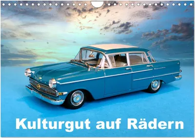 Produktbild von Kulturgut auf Rädern (Wandkalender 2025 DIN A4 quer), CALVENDO Monatskalender