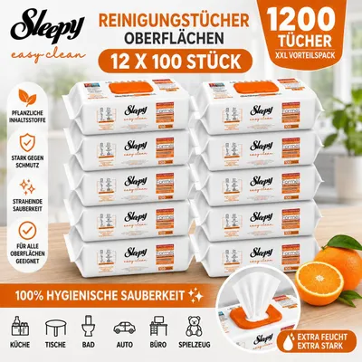 Produktbild von Sleepy Easy Clean Orange 12x100