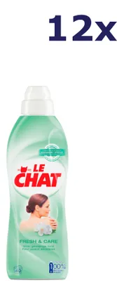 Produktbild von 12x Le Chat Weichspüler – 40 sc 880 ml – Fresh & Care