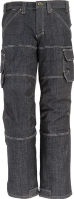 Produktbild von FHB WILHELM Jeans Arbeitshose schwarzblau Gr. 90