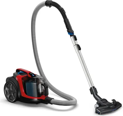 Produktbild von Philips PowerPro Expert Staubsauger ohne Beutel, einschließlich Zubehör, 99,9 % Staubaufnahme, 900 W, rot (FC9729/09)