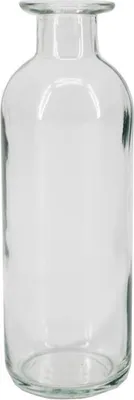 Produktbild von INNA-Glas Kleine Deko FlascheBITNA, klar, 16,5cm, Ø5,5cm - Glas Dekoflasche