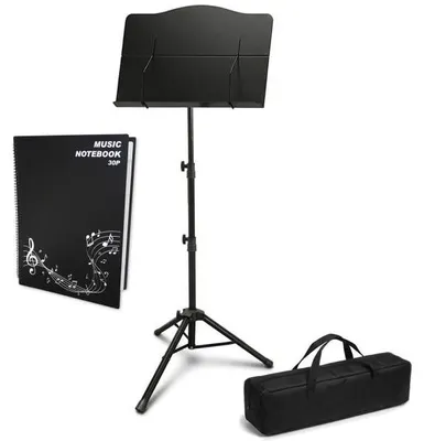 Obrázok produktu pre Notový pult keepdrum MUS024 s taškou a obalom na formát A3
