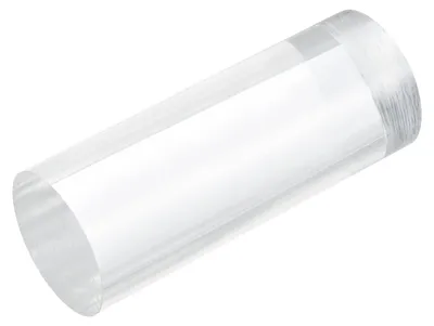 Acryl-Rundstab, 40 mm x 100 mm, transparent, 1 Stück
