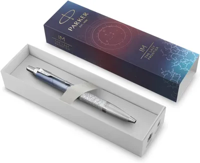 Image de Parker 2153005 stylo à bille Bleu Stylo à bille rétractable avec clip Moyen 1 pièce(s)