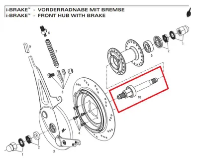 Produktbild von SRAM Hohlachse - Leichte und präzise Achslösung für dein Bike