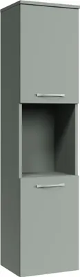 Immagine prodotto di Armadio da bagno Montreal 30 x 30 x 131 cm – Verde opaco – con 2 ante