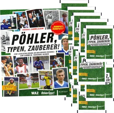 Obrázek produktu pro Pöhler, kluci, kouzelníci! - Sběratelské samolepky - 1 album + 20 sáčků