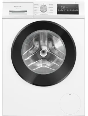 Siemens iQ300, Waschmaschine, Frontlader, 8 kg, max. 1400 U/min. WM14N2G5, Frontansicht