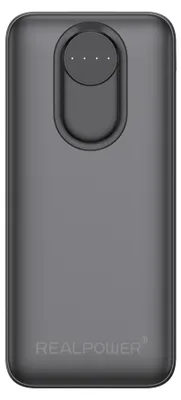 Productafbeelding van Realpower 557610 REALPOWER PB-20000 Pro,20.000 mAh,30W,2x USB-A,1x USB-C blac