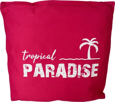 Produktbild von Gartenkissen Tropical Paradise 45x45cm Stuhlkissen wetterbeständig