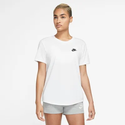 Produktbild von Nike Damen T-Shirt - W NSW TEE CLUB - Weiß Weiß M