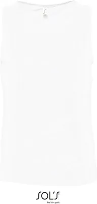 Zdjęcie produktu dla SOLs 11465 | Męski Tank Top T-Shirt Justin - Kolor: Biały - Rozmiar: M