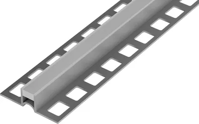 Obrázek produktu pro DL6 dilatační lišta široká základna ACARA, PVC šedá, 8 mm, 2,5 m