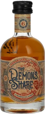 Produktbild von The Demon's Share 6 Years Old Spirit Drink 40% Vol. 0,05l