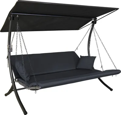 Produktbild von Hollywoodschaukel Luxus Zip anthrazit