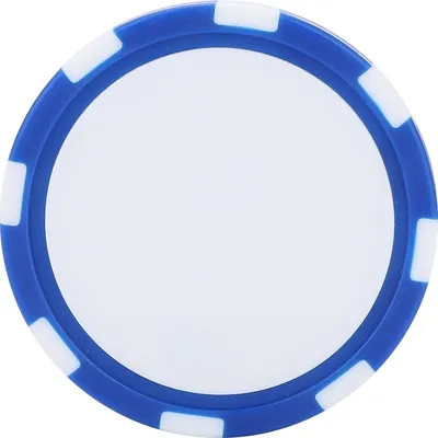 Immagine prodotto di Marcatore da golf in ABS leggero, marcatore di palline di chip da poker, regalo per il golf, blu