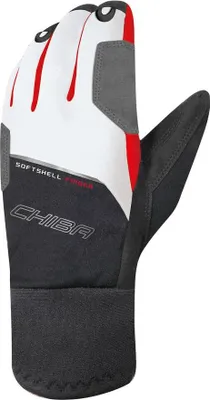 Produktbild von CHIBA Softshell Finger - Radhandschuhe, winddicht, atmungsaktiv, Touchfinger,...