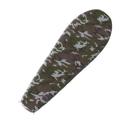 Zdjęcie produktu dla Śpiwór mumia Husky Army 2024 -17°C - 220 cm - zielony kamuflaż