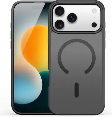Produktbild von DUX DUCIS YIND kompatibel mit MagSafe Handyhülle passend für IPHONE 17 PRO schwarz