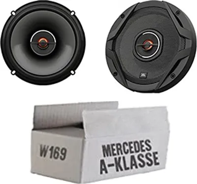 Produktbild von Mercedes A-Klasse  W169 Front - JBL GX602 | 2-Wege | 16,5cm Koax Lautsprecher - Einbauset
