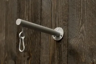 Produktbild von Grooming Deluxe Wandtrensenhalterung für 4 Trensen, Farbe:silber