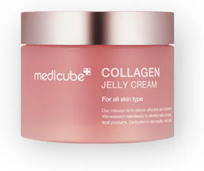 Obrázek produktu pro Medicube Collagen Jelly Cream – lehký kolagenový pleťový krém – 110 ml