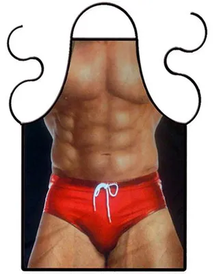 Immagine prodotto di Grembiule Sexy Uomo in Costume da Bagno