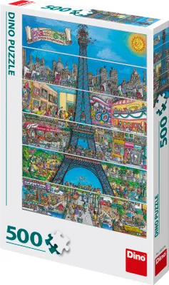 Image de DINO Puzzle Tour Eiffel 500 pièces
