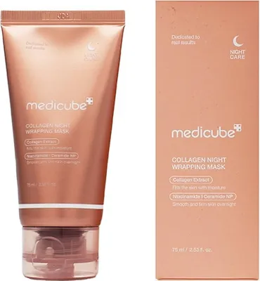 Produktbild von Medicube - Kollagen Nacht Abziehmaske - Intensive Feuchtigkeit und Hautregeneration - 75 ml