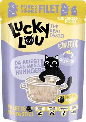 Produktbild von Lucky Lou 62928, Adult, jede Rasse, Huhn, 70 g, Getreidefrei