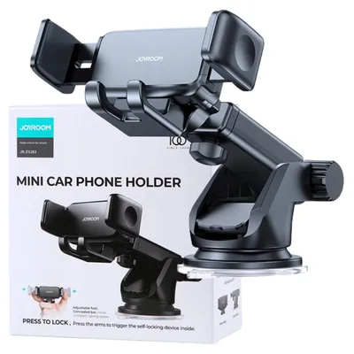 Produktbild von Joyroom Auto Armaturenbrett Smartphone Halter Schwarz (Jr-Zs283)