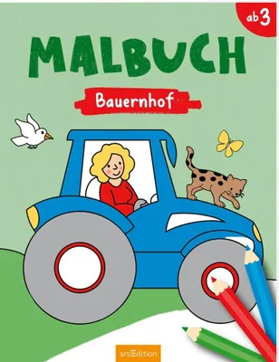 Produktbild von Malbuch Bauernhof