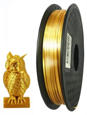 PLA-Filament 1,75 mm, Gold, 500 g, 3D-Druckmaterial