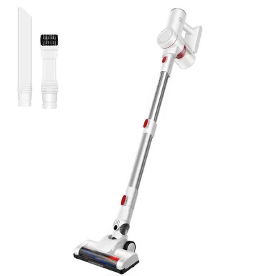 Produktbild von Kabelloser Akku Staubsauger 3-in-1 Handstaubsauger LED Licht Tierhaare Teppiche Hartböden Auto