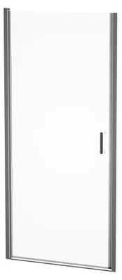 Produktbild von Duschtür 90×195 cm, Chrom, Aluminium, 6 mm ESG