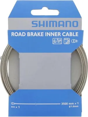 Produktbild von Shimano Cable Brake Tandem 3.5 Meters Bremskabel Grau 1.6 mm Grau 1.6 mm