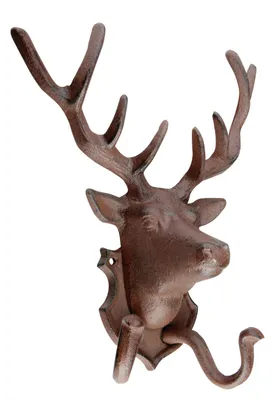Immagine prodotto di Esschert Design 2 pezzi gancio a muro cervo; DB42